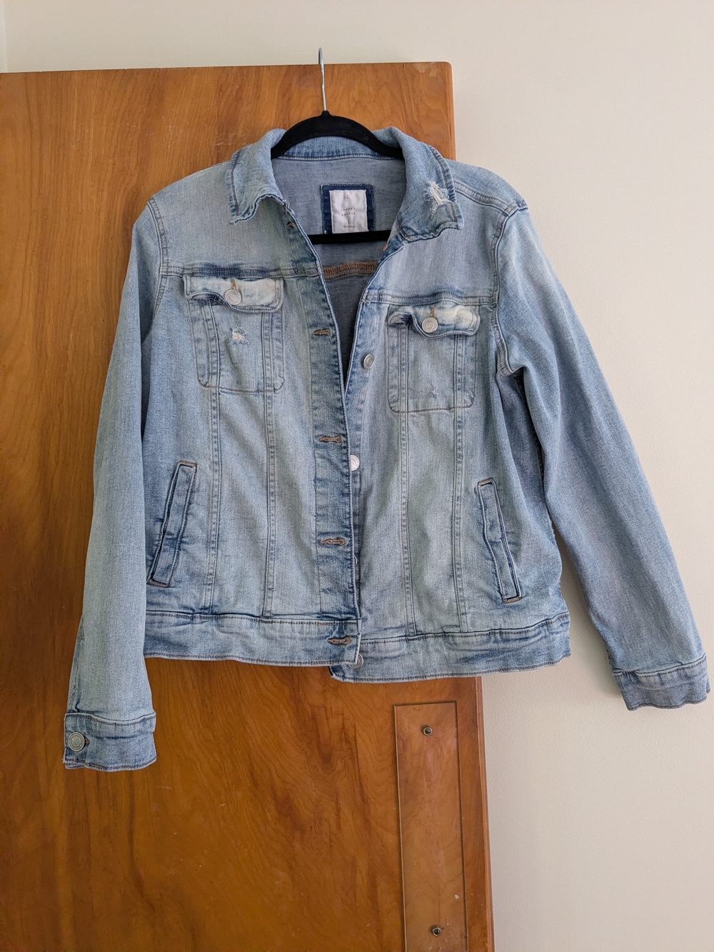 LC Lauren Conrad Light Blue Denim Jacket